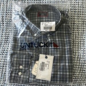 Mens L Untuck it shirt